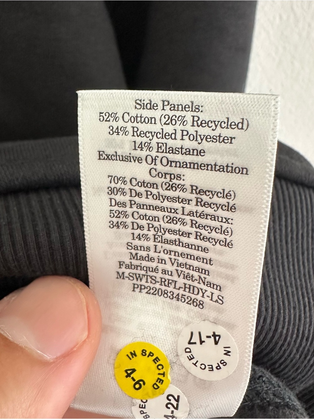 Everlane The Retrack Hoodie in Black Size: M, NWT - Picture 9 of 15
